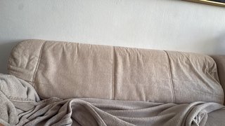 Sofá Cama Beige 2,65m x 1,55m