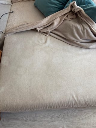Sofá Cama Beige 2,65m x 1,55m