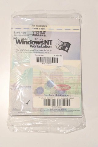 Microsoft Windows NT Workstation OEM IBM Sigillato