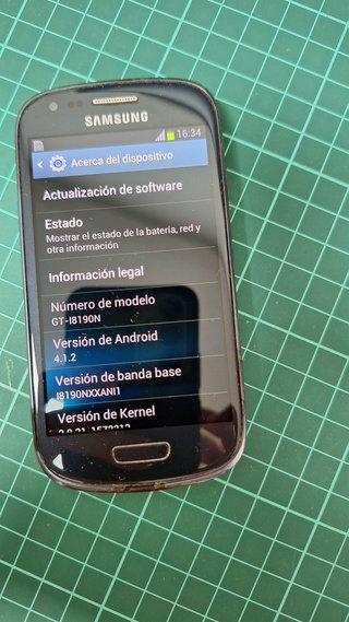 Samsung Galaxy S3 mini GT-I8190N Negro
