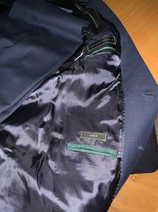 Traje Purificación García T-46 Azul