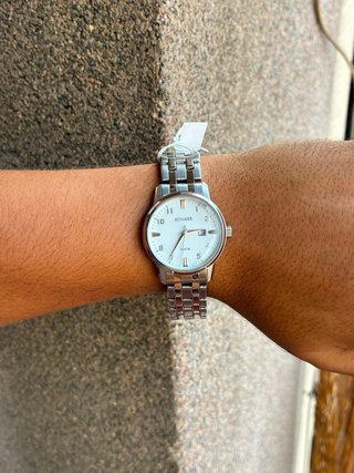 Reloj Duward Plateado Impecable