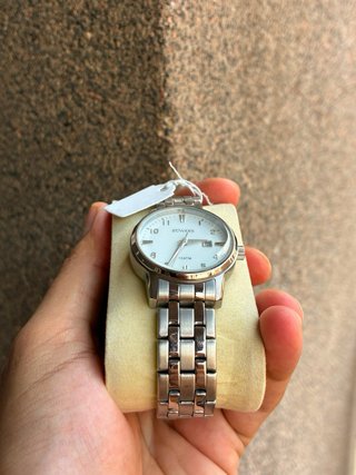 Reloj Duward Plateado Impecable