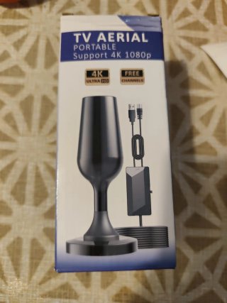Antena TV Portátil 4K 1080p