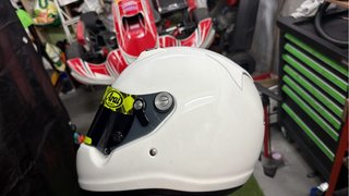 Casco Arai Karting Blanco