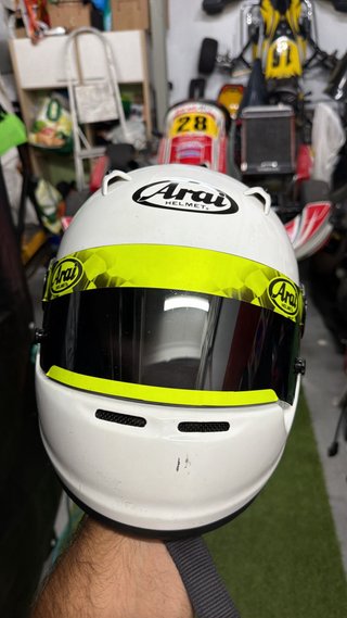 Casco Arai Karting Blanco
