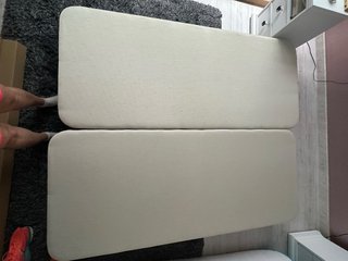 2 Canapés 80cm para cama 1.60m del Corte Inglés