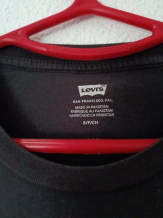 Camiseta Levi's Gris Logo Clásico