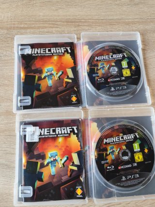 Lote 2x Minecraft PS3 Edición PlayStation 3