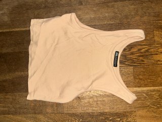 Top Zara Beige Talla XS