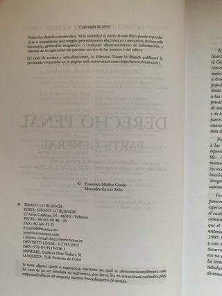 Derecho penal Parte general