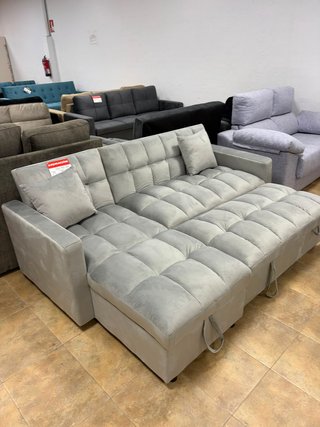 SOFÁ CAMA CHAISELONGUE REVERSIBLE + ARCON 210cm