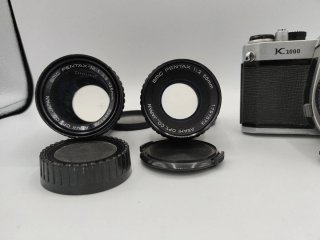 Pentax K1000 + 3 objetivos SMC en excelente estado