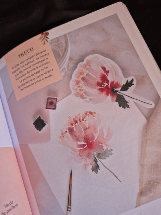 Flores de acuarela cómo pintarlas paso a paso c...
