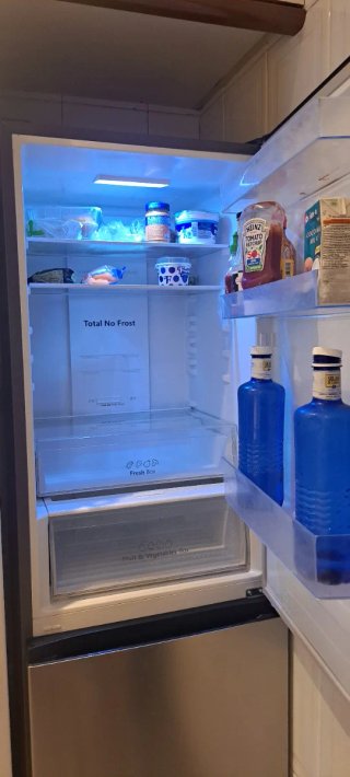 Nevera Hisense Combi INOX