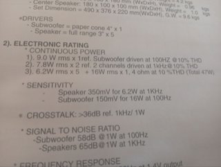 Altavoces 5.1 Fenner H5106P sin usar