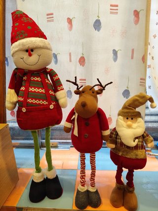 Muñecos Navideños de Tela
