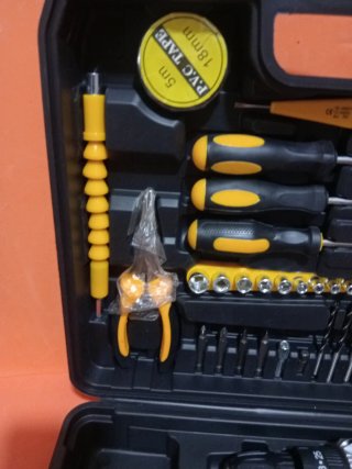 Maletín Herramientas y Taladro Percutor 21V