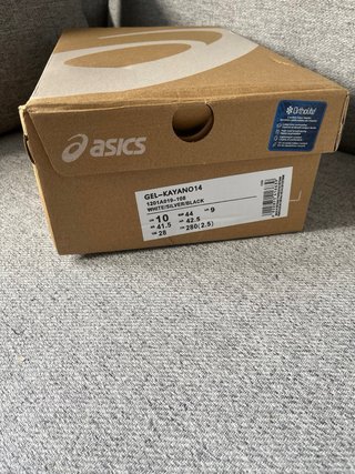 Asics Gel Kayano bege/prateado