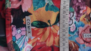 Borsa tracolla Comix floreale donna
