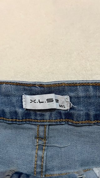 Falda vaquera azul con brillos Talla M/L Nueva