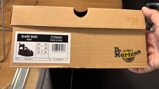 Sandalias Dr. Martens Plataforma Negras