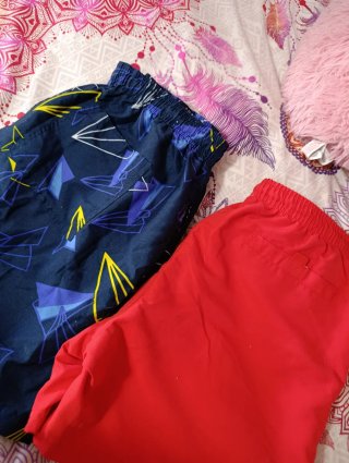 Bañadores Talla M (Azul y Rojo)