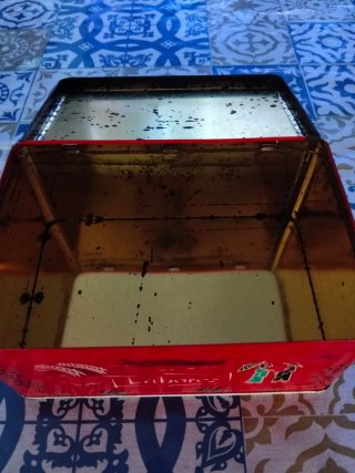 Caja antigua Cola Cao