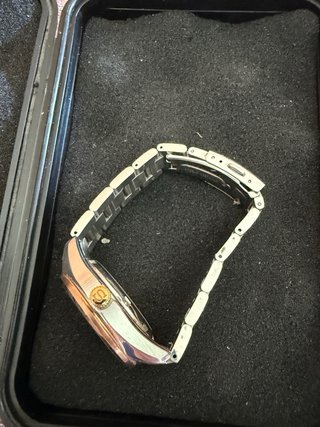 Reloj Seiko Automático Marrón y Dorado