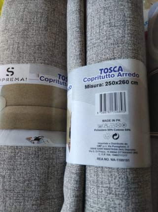 Copridivano Suprema 250x260cm