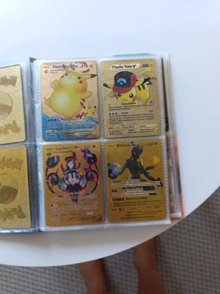 Lote Cartas Pokémon Doradas VMAX GX