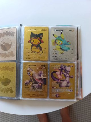 Lote Cartas Pokémon Doradas VMAX GX