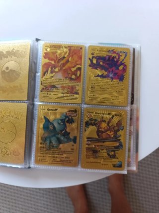Lote Cartas Pokémon Doradas VMAX GX