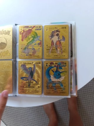Lote Cartas Pokémon Doradas VMAX GX