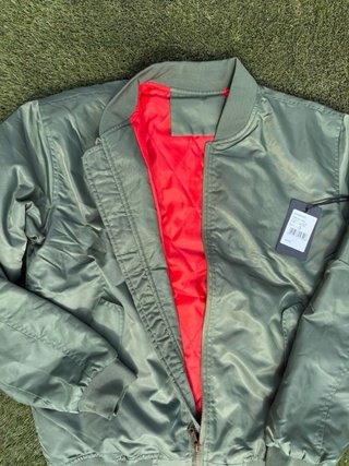 Cazadora  Bomber Verde Brandit Nueva