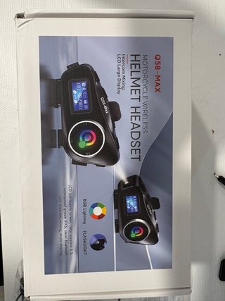 Pack Doble Intercomunicadores Q58-MAX