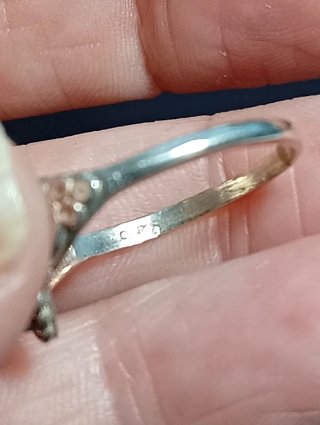 Anillo Plata Ley piedra luna