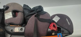 Carro de bebé y accesorios
