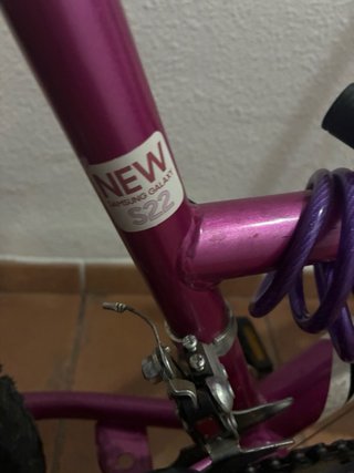 Bicicleta Montaña Spark 24Y Morado