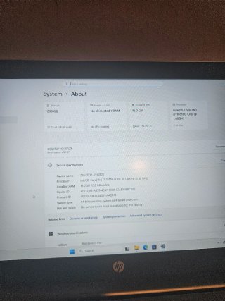 HP ProBook 450 G7 i7 10ª Gen | 16GB RAM | 256GB