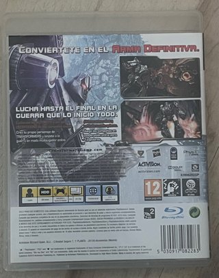 Transformers: La Guerra por Cybertron PS3
