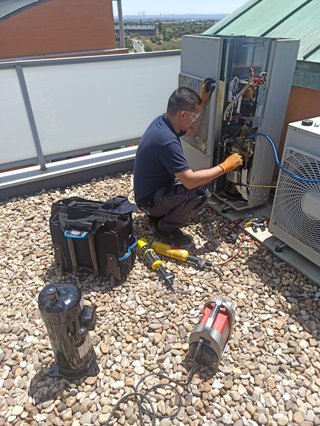 Carga Gas Aire Acondicionado 135€
