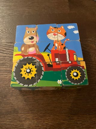 Puzzle de madera Playtive 9 piezas
