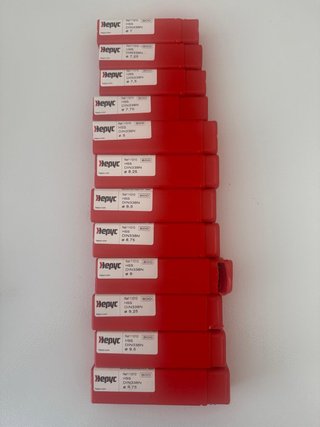 Juego Brocas HSS DIN338N 7-9.75mm