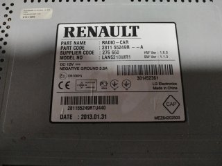 Radio CarPlay Original Renault Clio IV