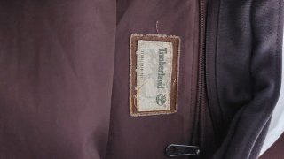 Borsa Timberland Tessuto e Pelle Marrone/Grigio