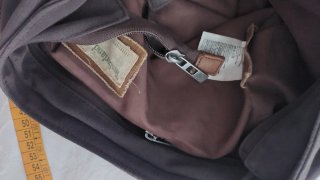 Borsa Timberland Tessuto e Pelle Marrone/Grigio