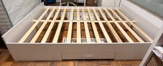 Cama doble Leroy Merlin madera