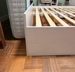 Cama doble Leroy Merlin madera