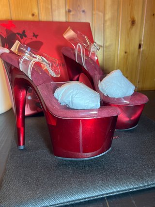 Zapatos Pole Dance Granate Talla 37